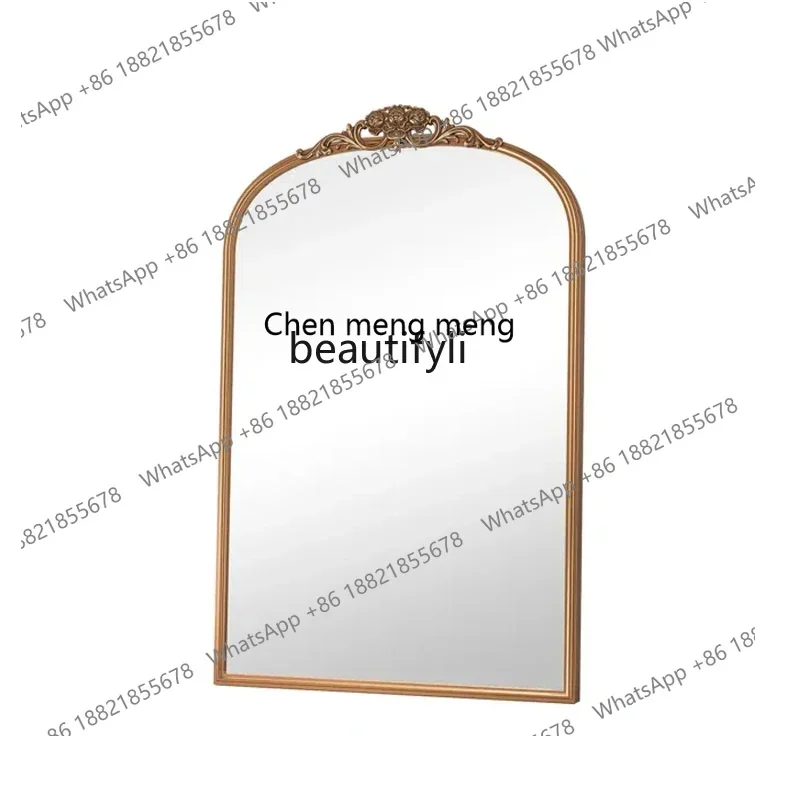 ss8350 Wall hanging American dreing bathroom European retro bathroom mirror toilet mirror