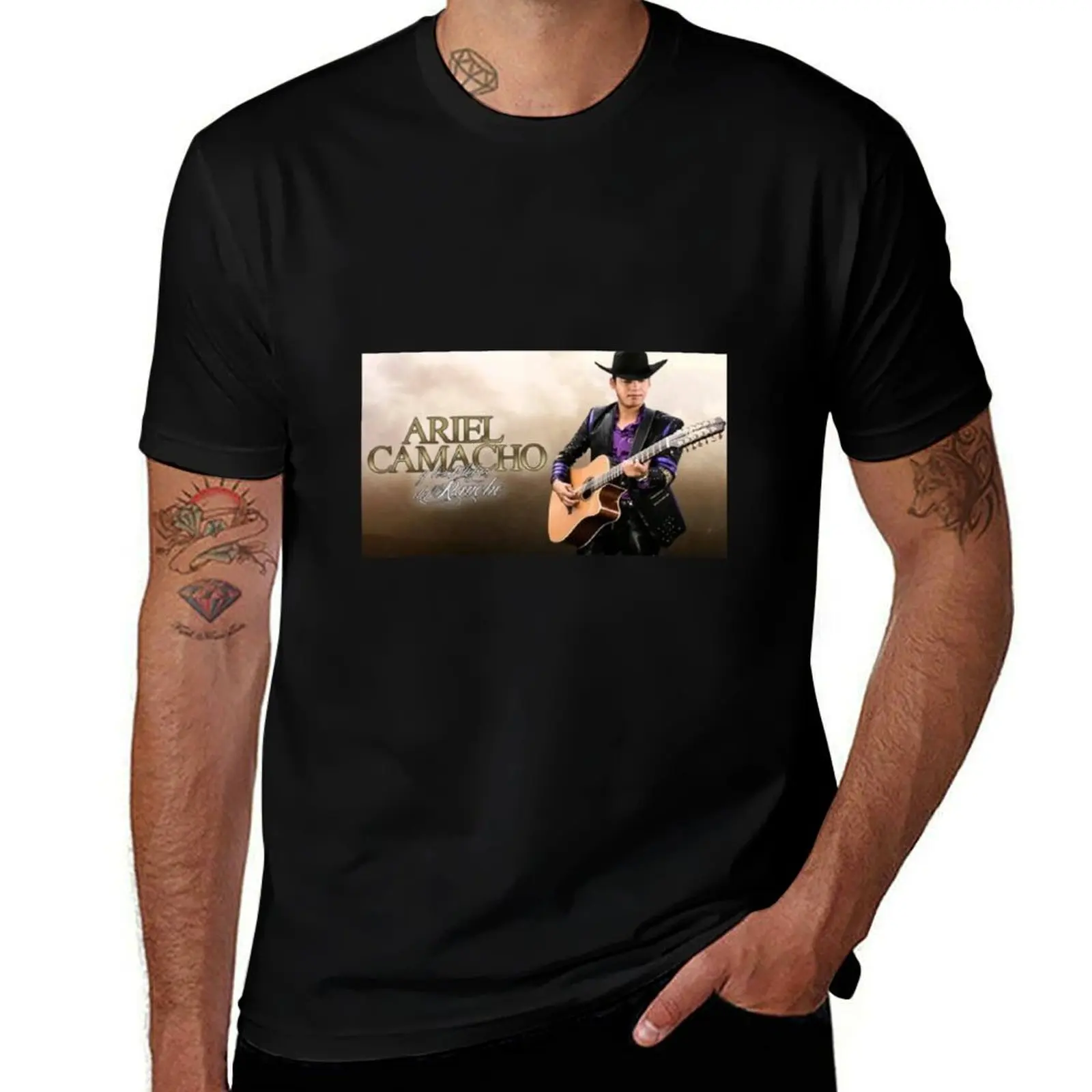 

Camacho Ariel Clasic Comfort Soft Crewneck T-Shirt Simple Casual Short Sleeve Tee