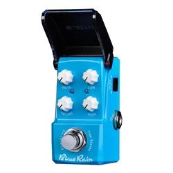 JOYO JF-311 BLUE RAIN Low Gain Overdrive Guitar Effect Pedal Low/High Controls Overdrive Pedal for Blues or Blues Rock