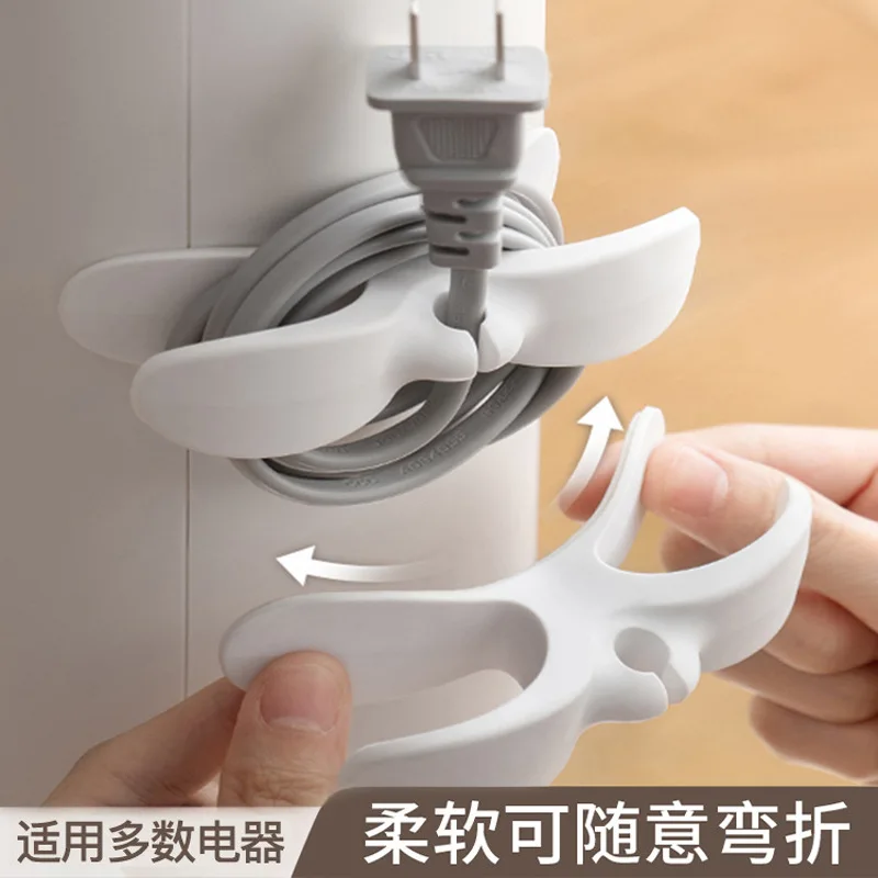 2–6 Stück Kabelwickler-Organizer für Küchengeräte, Kabelwickler, Kabelmanagement-Clip-Halter für Luftfritteuse, Kaffeemaschine, Fixierer