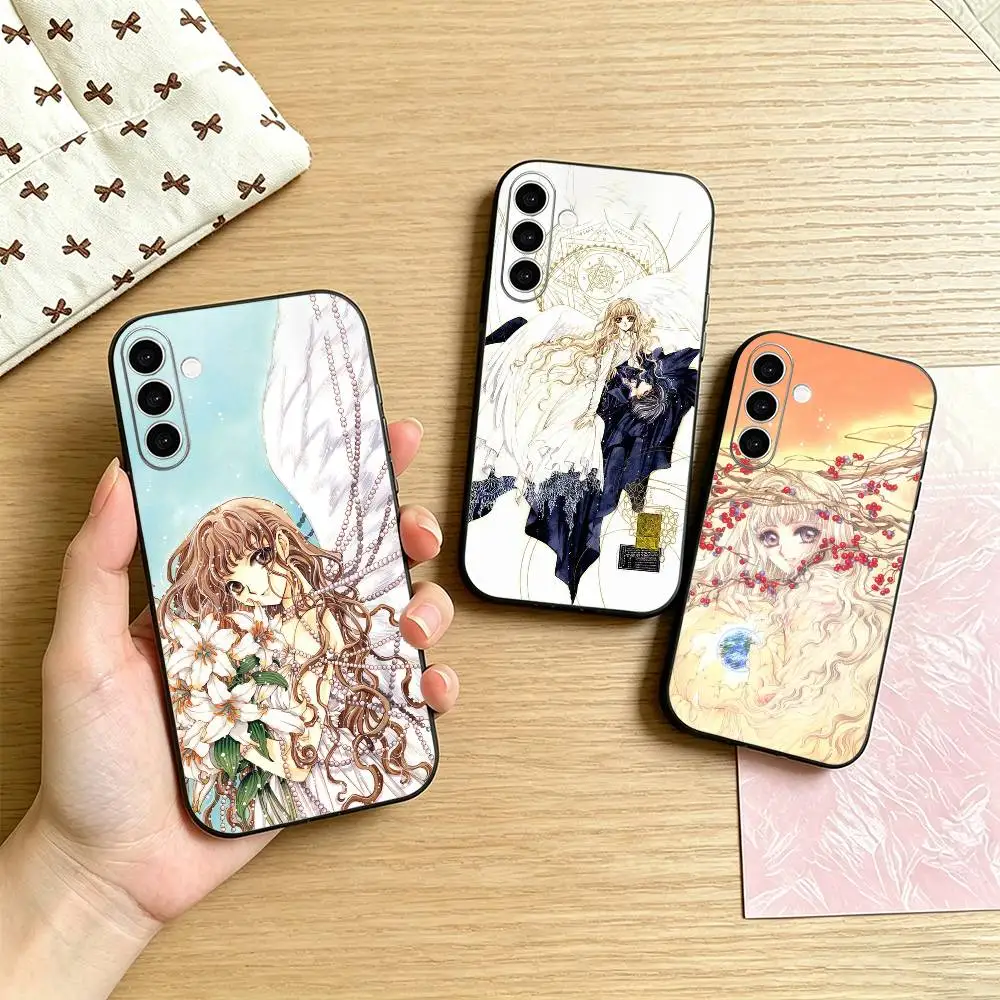 Funda de teléfono Anime X1999 Kotori Monou para Samsung Galaxy A73,A72,A71,A70,A53,A52,A51, otras fundas negras suaves