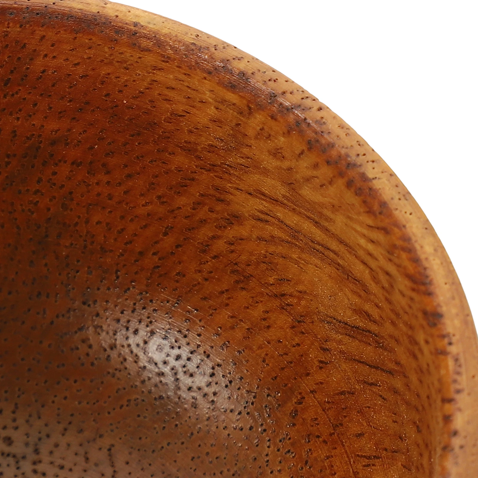 

Natural Wooden Set Wood Fruit Bowl For Kitchen Serving Anti-Scald Design Easy To Clean Household