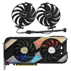 2FAN 95MM CF1010U12S FDC10U12S9-C T129215SU Video card cooling fan，For ASUS KO GeForce RTX 3070、RTX 3060TI、RTX 3060 OC Edition