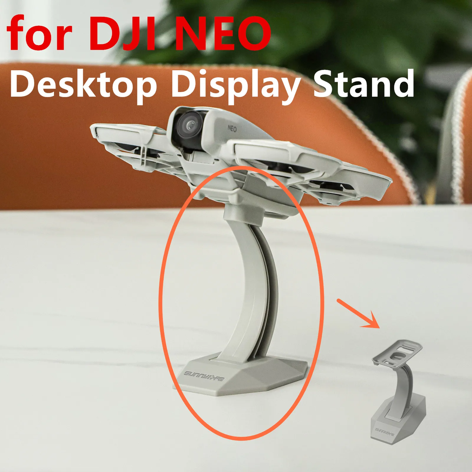 حامل عرض سطح المكتب لـ DJI NEO حامل عرض سطح المكتب اتبع ملحقات حامل عرض قاعة العرض بدون طيار