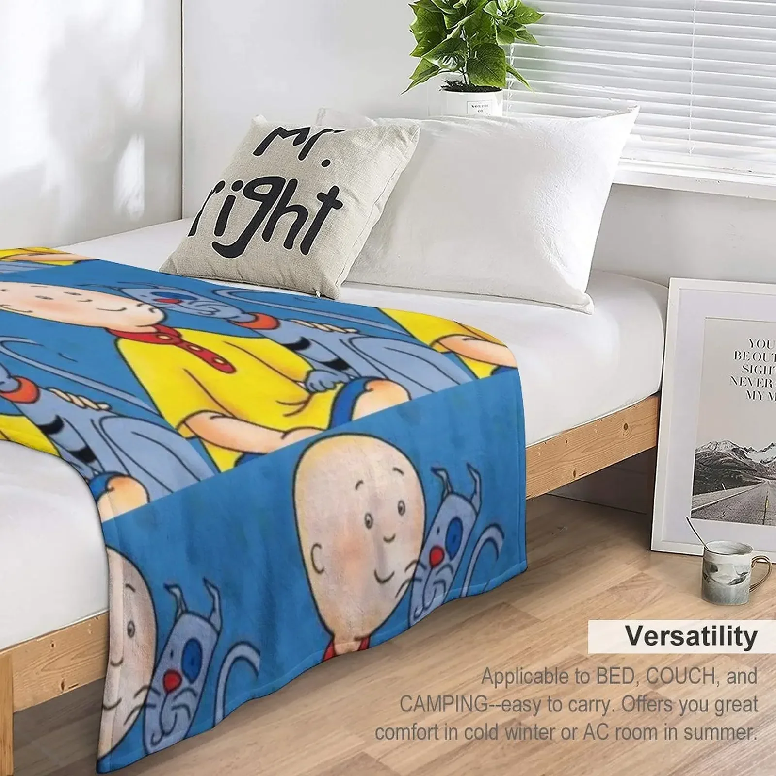 Caillou-Couverture décorative pour canapé, cadeau personnalisé