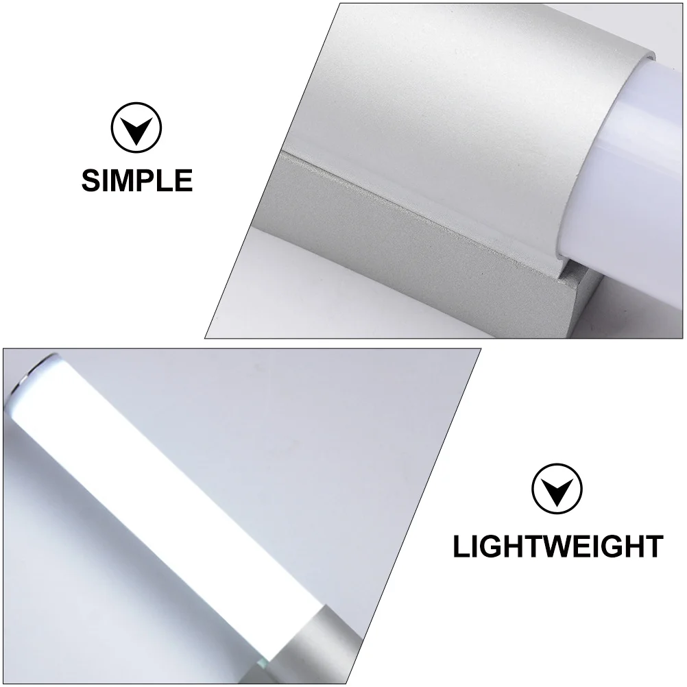 1 個 LED ミラーフロントライトホワイトモダンウォールランプポータブル化粧ランプバスルームキャビネットライト化粧台用