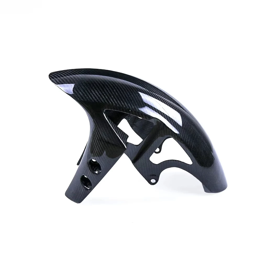 اكسسوارات الدراجات النارية الجبهة الحاجز سبلاش واقيات الطين 3K ألياف الكربون الجافة النقية لياماها YZF R1 R1M R6 MT10 FZ10 2016-2024