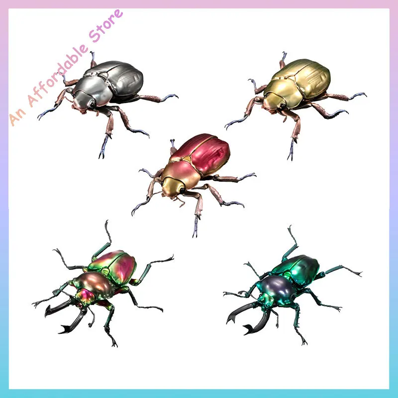 在庫あり オリジナル バンダイ アクションフィギュア 生物百科事典 カブトムシ カマキリ カブトムシ コーナーショベル 昆虫 動物モデル