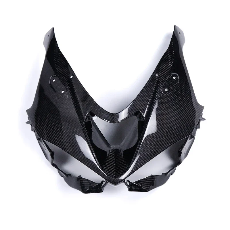 Suitable for ZX6R 636 motorcycle modified carbon fiber shell hood lampshade decoration