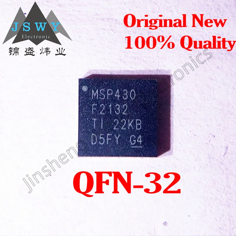 

Free shipping for 1~50PCS MSP430F2132IRHBR MSP430F2132 QFN-32 Microcontroller Chip IC New Quality Assurance