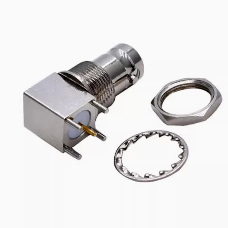 BNC KWE Q9 Socket Female Curved BNC-KYE Connector 50R 75R