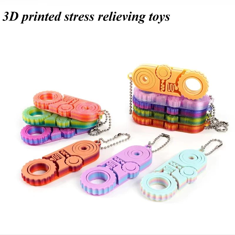 3D Printed Stress Relieving Toys Three in One Puzzle Toy Birthday Gift for Boys and Girls Fidget Toys juguetes antiestrés 1pcs