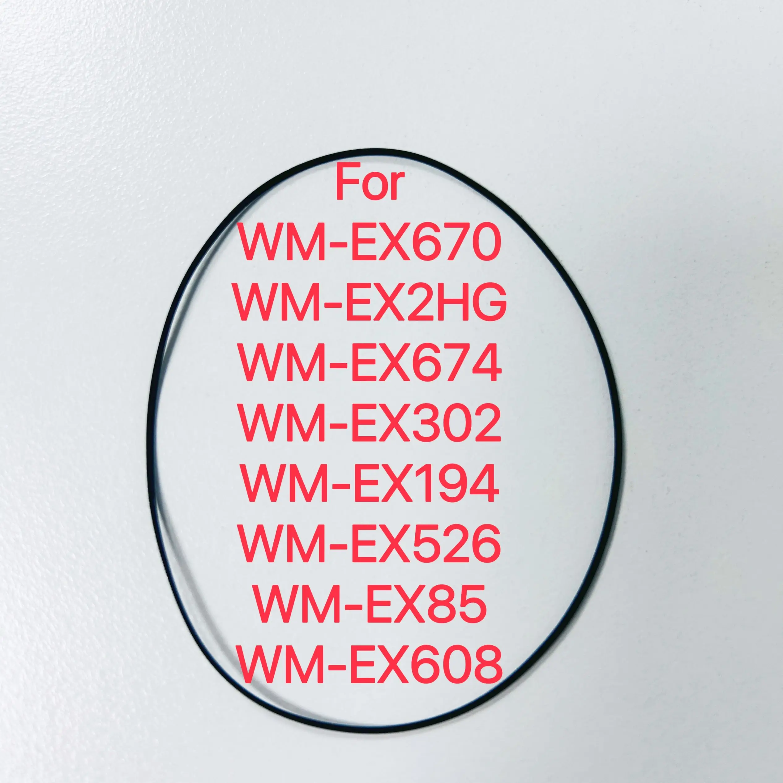 Belt for Sony WM-EX670 WM-EX2HG WM-EX674 WM-EX302 WM-EX194 WM-EX526 WM-EX85 WM-EX608 Tape Recorder Walkman Cassette Deck Radio