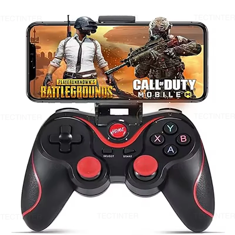 T3 Wireless Bluetooth-Compatible Game Controller For Android Gamepad Controle PC Joystick For PS3/PS4/Switch Console Accessories