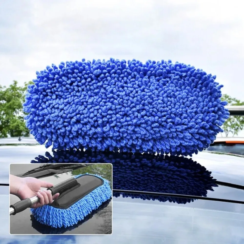 Car Supplies Wax Tow Retractable Microfiber Soft Hair Duster Brushes Wash Tools for Home Car Glass Wardrobe Cleaning Dusts