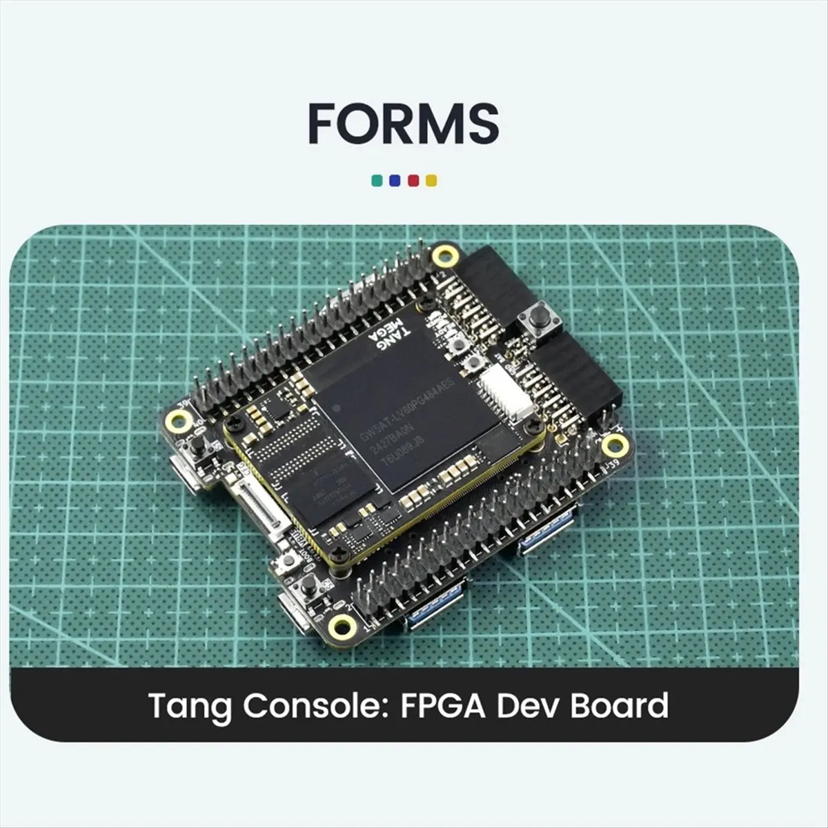 

(A26M) For Sipeed Tang Console 60K Mini FPGA Development Board High-Perf Compact Retro Game Console for RaspberryPi 5 PCIe HAT