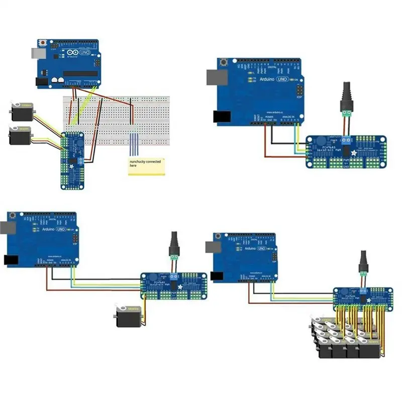 a33t-pca9685-16チャンネル-12ビットpwmサーボモータードライバー-iicモジュール-arduinoロボット用-サーボコントローラー用