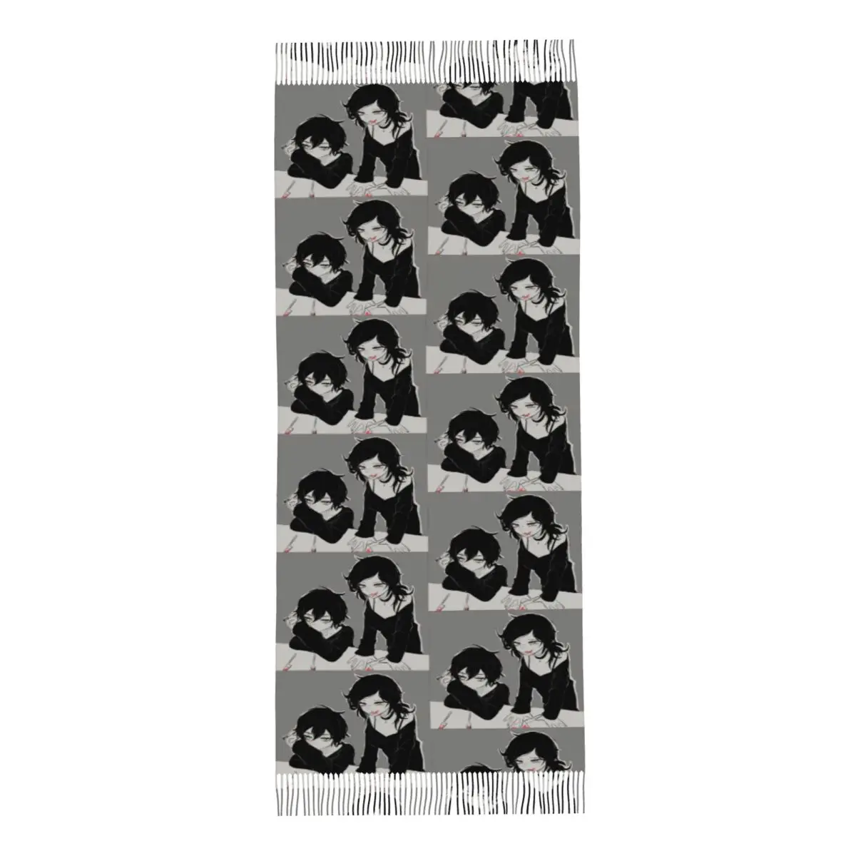 Ashley And Andrew The Coffin Of Andy And Leyley Scarf Tassel Scarves for Women Soft Warm Shawls and Wraps Fall Winter Shawl Wrap