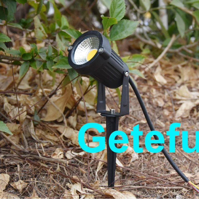 110V220V 12V Outdoor LED Garten Licht COB Led Rasen Lampe 7W 10W 12W Wasserdichte Spike garten LED Licht OutdoorLandscape Scheinwerfer – Detail 14