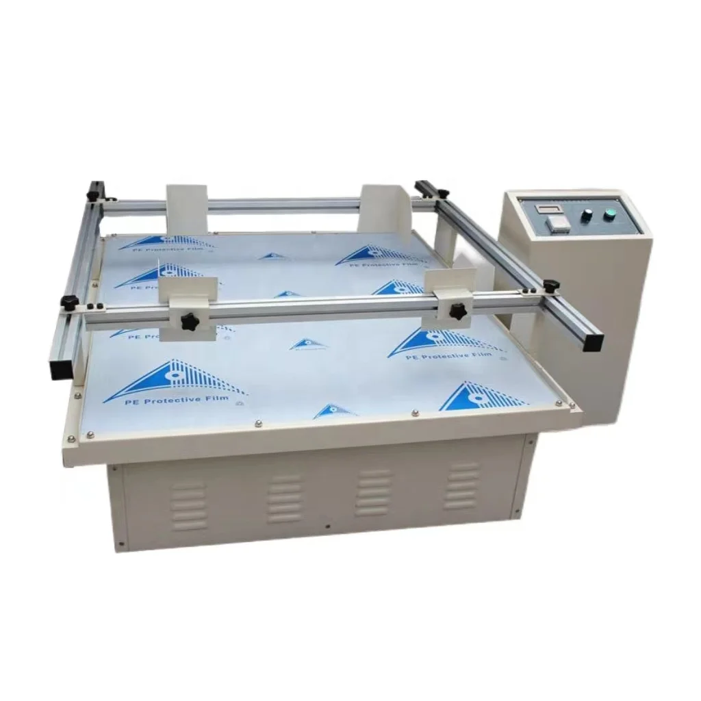 Simulate Motor Transport Vibration Testing Table Carton Packaging Transport Shake Bentch