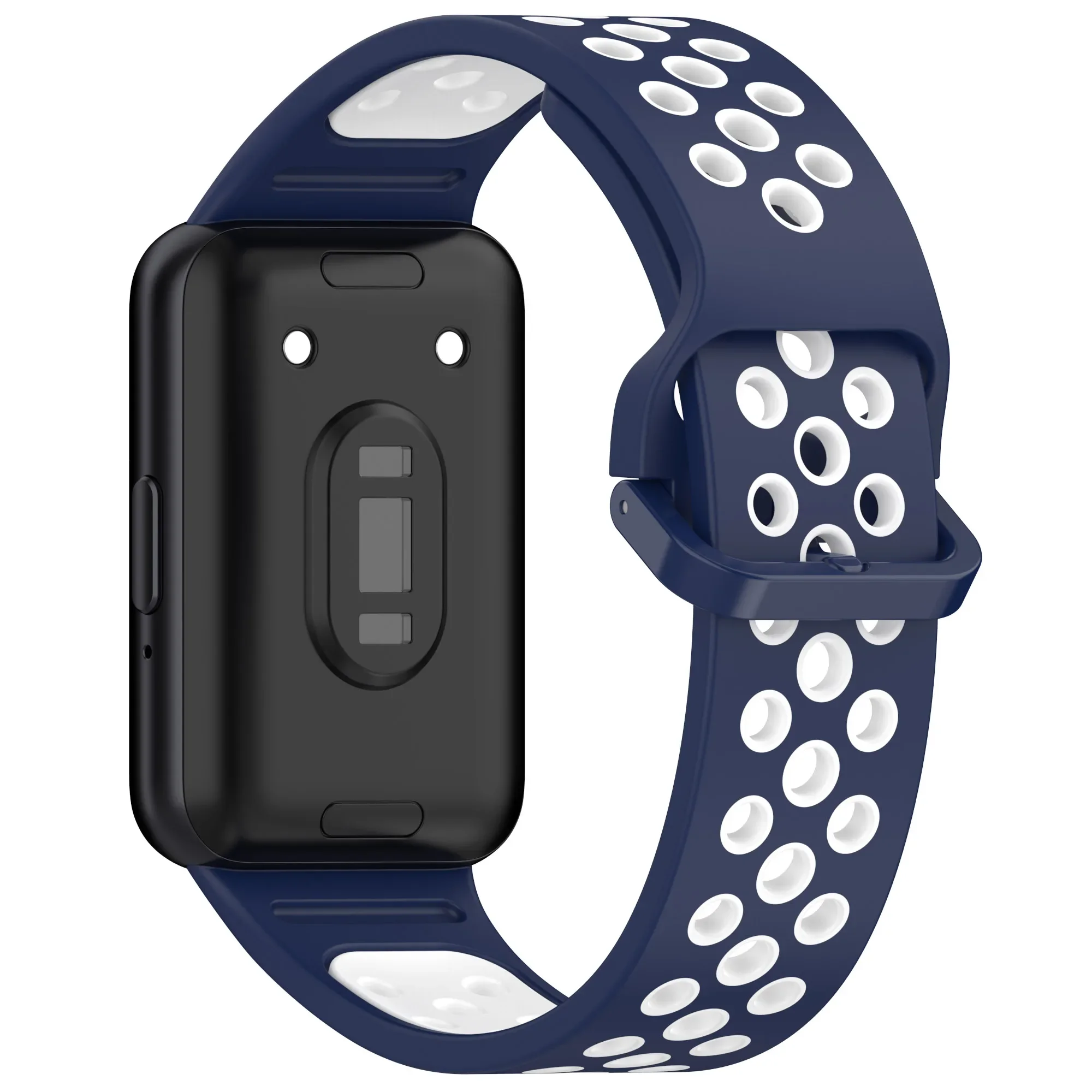 

Двухцветный силиконовый ремешок для Samsung Galaxy Fit 3, спортивный дышащий сменный браслет для Samsung Galaxy Fit 3, аксессуары