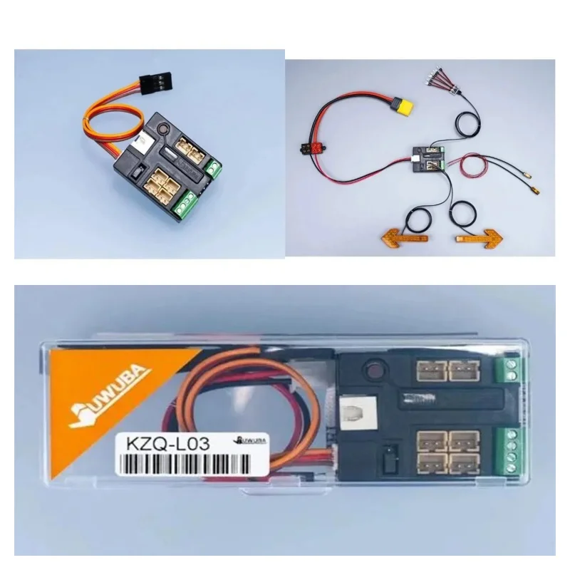 JUWUBA Model Strobe Module LED Driver for 1/14 Tamiya RC Truck Car Strobe Light Indicator Light Rc Accessories