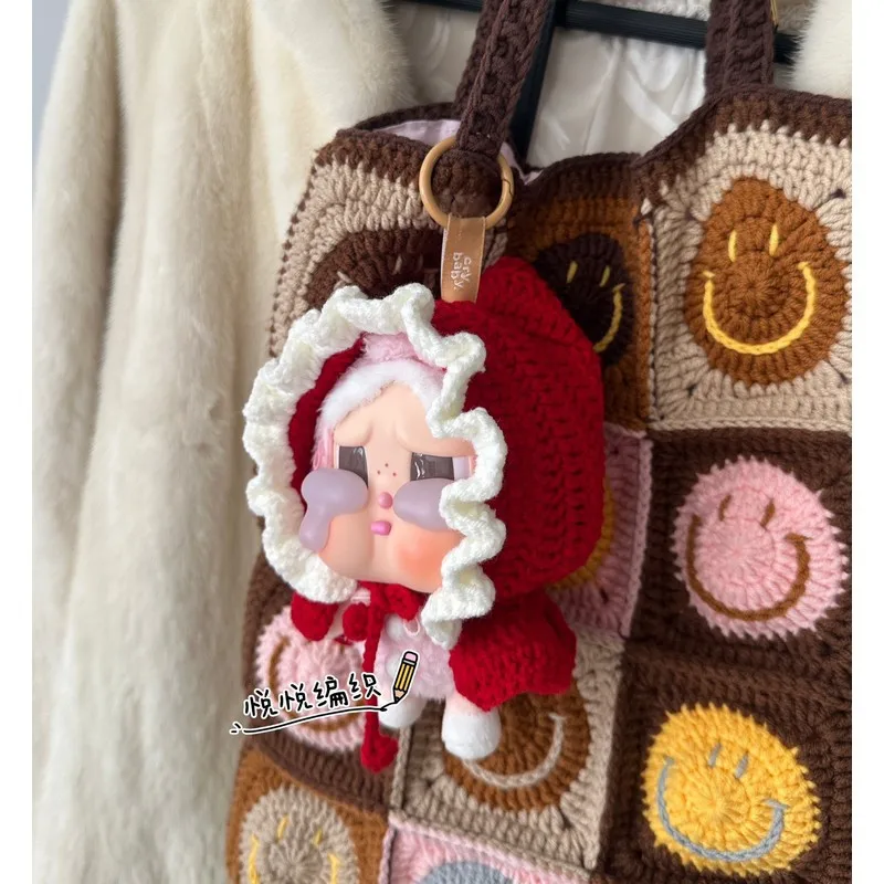 POPMART POP MART CRYBABY Tears Factory 시리즈 비닐 페이스 플러시 블라인드 박스 트렌드 펜던트 주변 장치 인형 없음