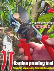 Garden Spring Scissors Manual Laborsaving Fruit Tree Scissors for Floral and Grape Pruning Shears Bonsai Graft Garden Shears