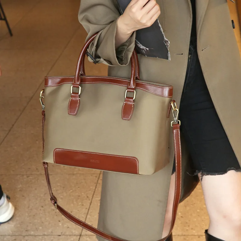 

2025 New Fashion Canvas Women Handbags European Design Ladies Shoulder Bags Female Girl Brand Luxury Crossbody Tote Bag