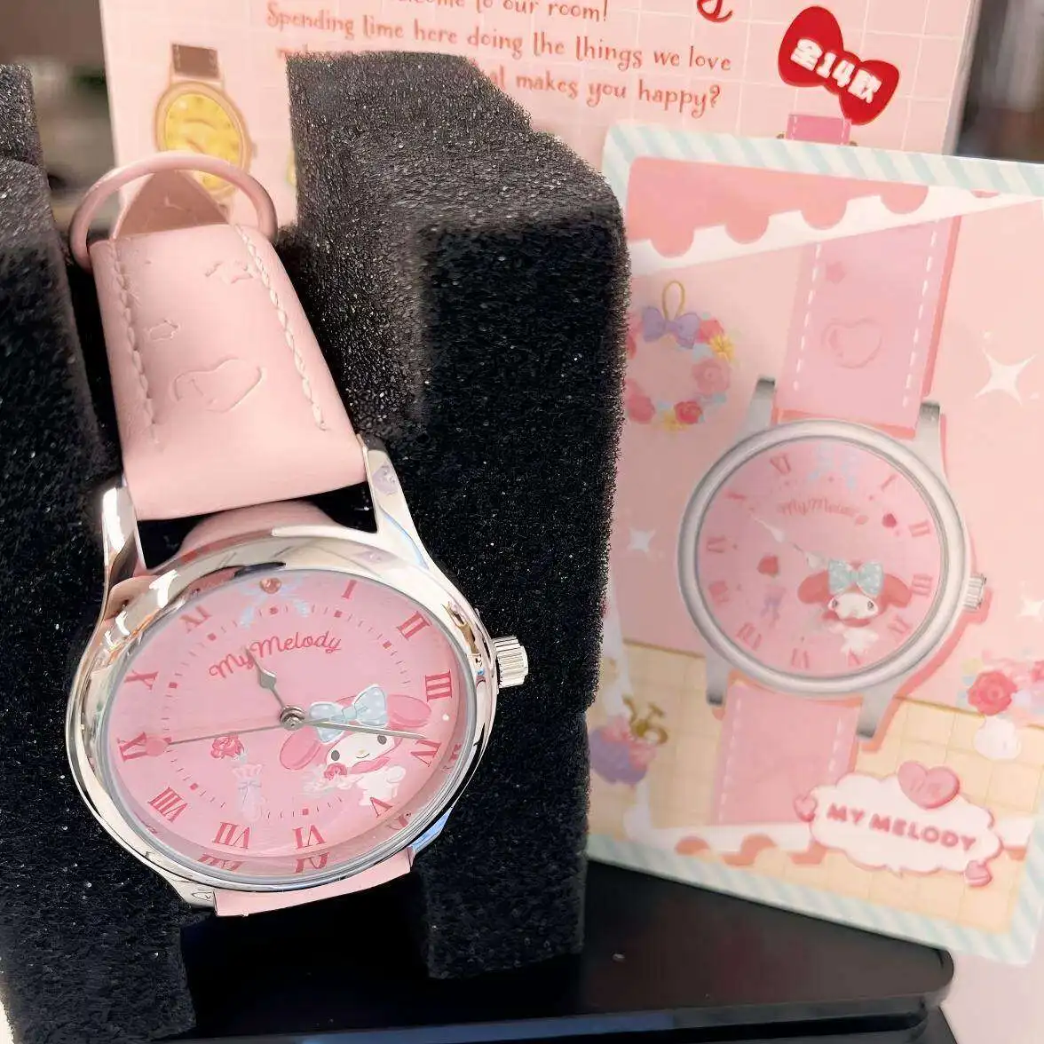 New Genuine Sanrio Characters My Room Serise Watch Blind Box Hello Kitty My Melody Pompompurin Cinnamoroll Kuromi Toy Girl Gift - view 2