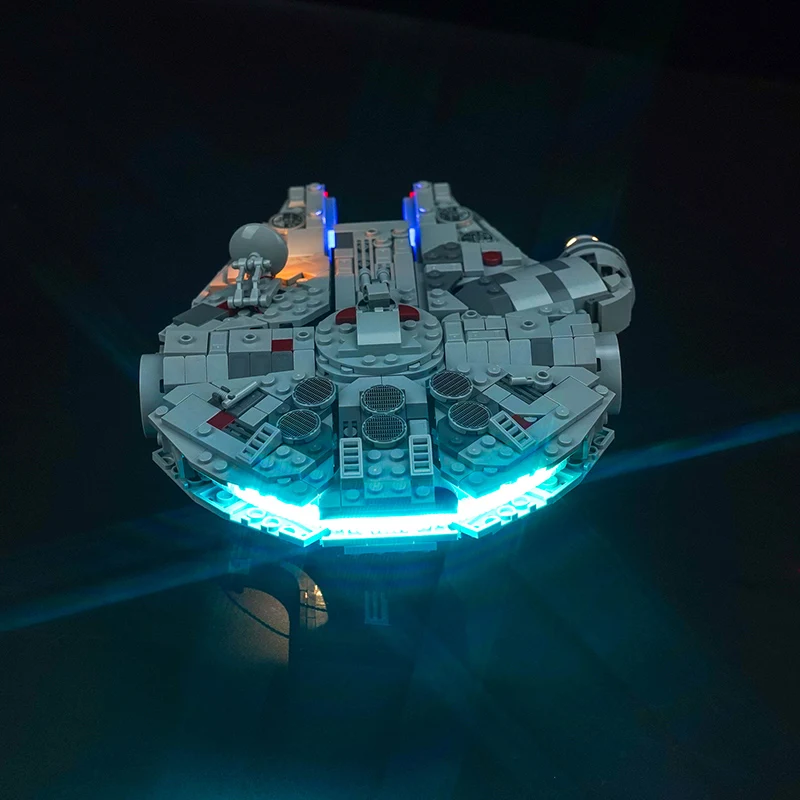 Lazishi LED light 75375 set suitable for Millennium Falcon ™ Building blocks (including lighting accessories only)