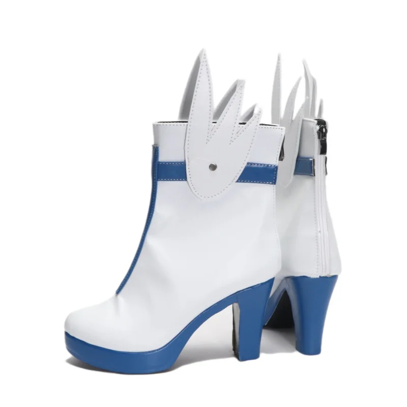 Nonoa 2,5 Dimensionale Verführung Cosplay Stiefel Schuhe Anime Leder Uniform Schuhe Halloween Party für Frauen