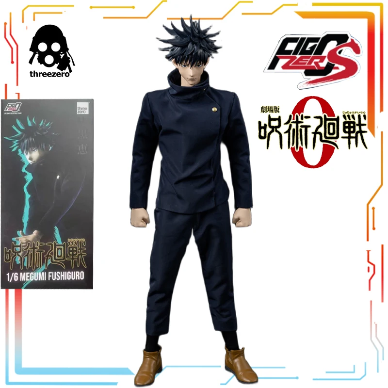 Threezero 1/6 دمية رائعة متحركة نهائية فيج زيرو جوجوتسو كايسن أنيمي جوجو ساتورو ألعاب الحركة نموذج مهرجان هدية للأولاد #3