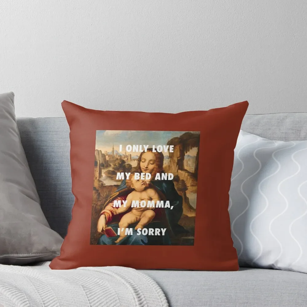 The Renaissance of Drake - Only Love My Bed and My Momma Throw Pillow luxury sofa pillows pillow pillowcase pillow