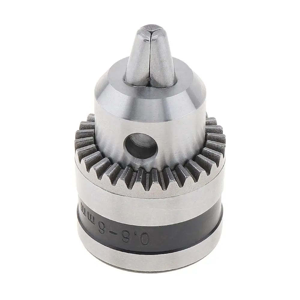 B10 0.6-6mm Drill Bit Clamp + B10 Drill Chuck Connecting Rod Sleeve Taper Coupling 4mm/5mm/6mm/8mm Kit Hand Electric Drill Tool