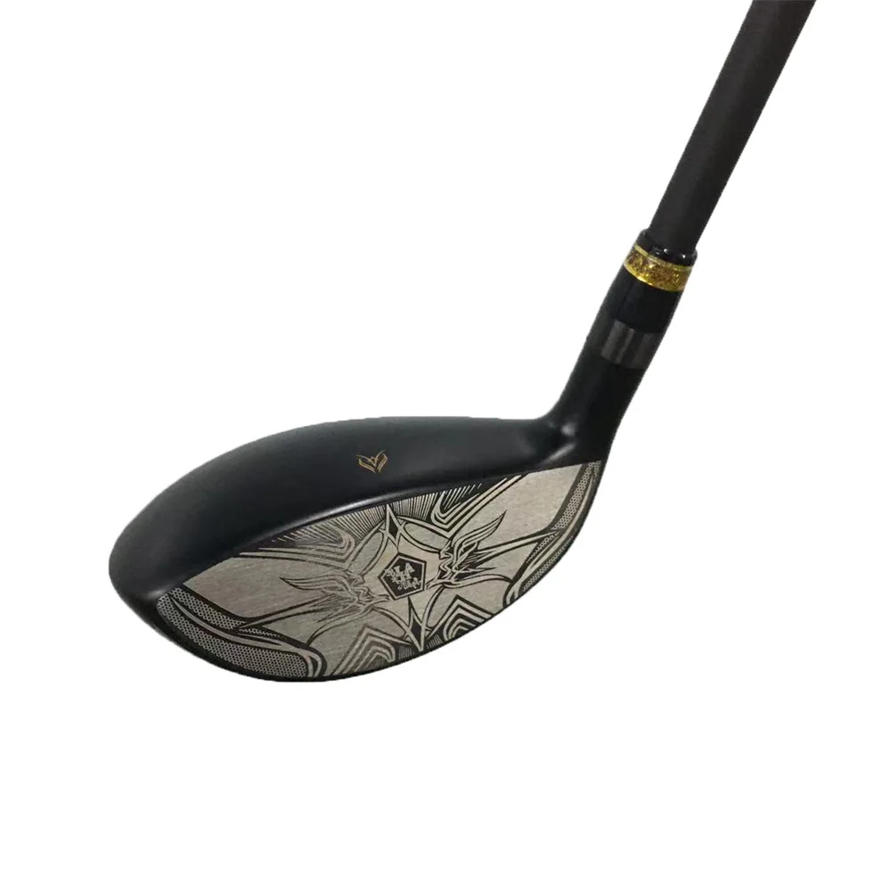 Golf club I.H.A black/gold Golf Hybrids with Shaft, 19, 22, 25, 28 Degree, Standard mood, High Reverse Golf R, S, SR, New