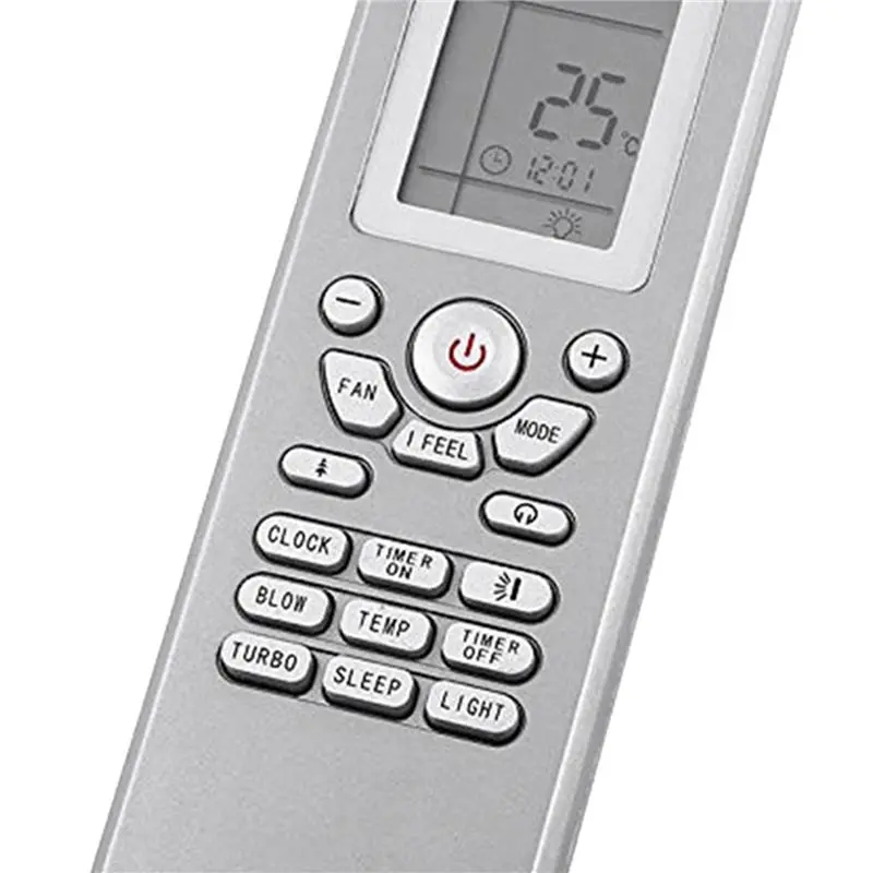 A33T Air Conditioner Remote Control YT1F1 YT1F2 YT1F3 YT1F4 Replacement for Gree for Sinclair, IR Wireless, Cool and Heat, 6