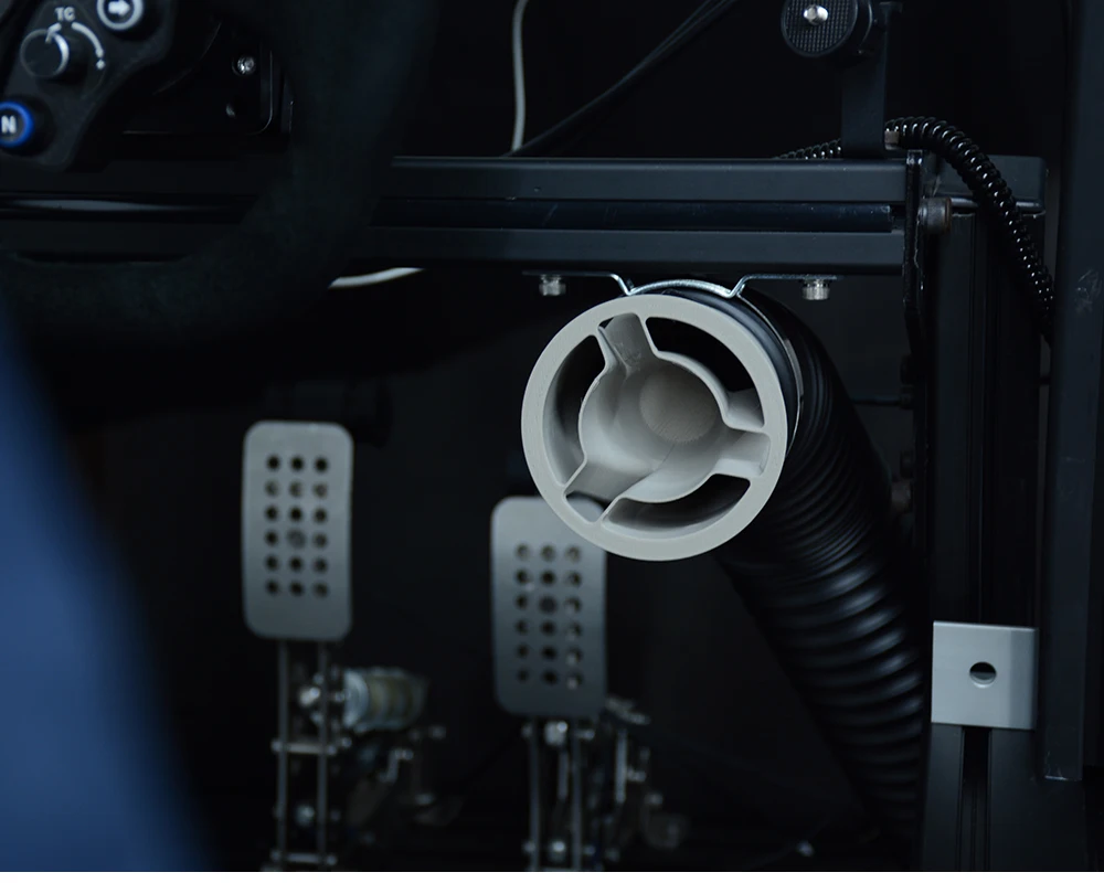Turbine II Sim Racing Windsimulator für Logitech G29 Thrustmaster T300 für PC-Rennspiele MOZA FANATEC – Detail 9