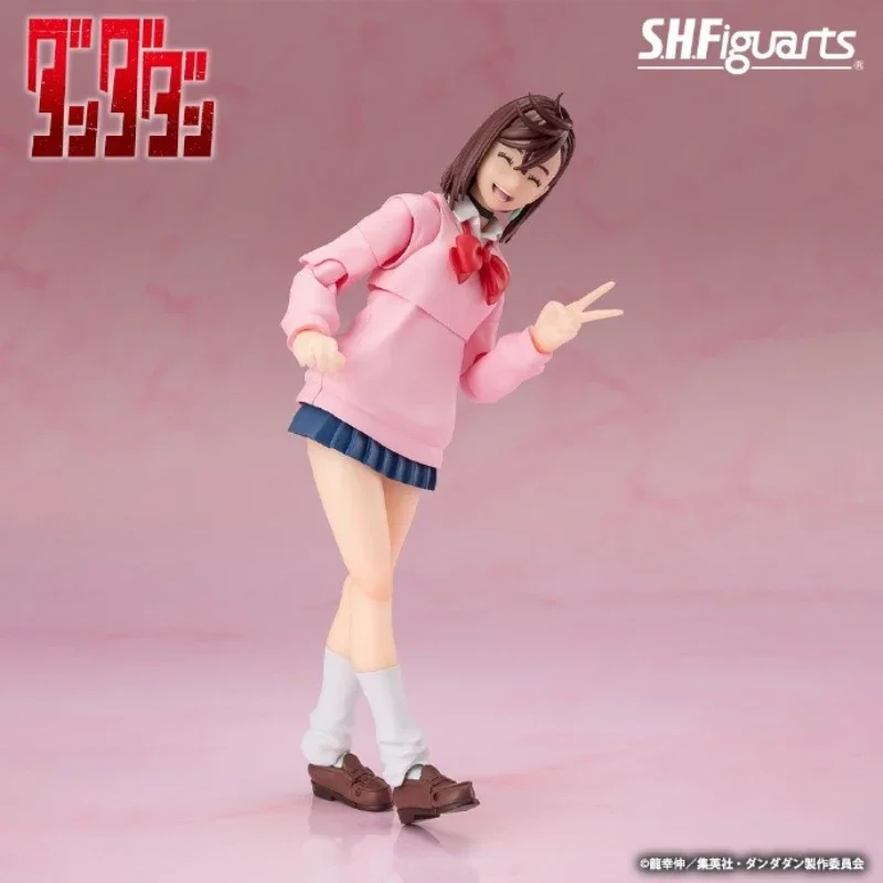 100% Original In Stock Bandai S.H.Figuarts SHF Momo DAN DA DAN Animation Action Figure Toy Gift Model Collection Hobby