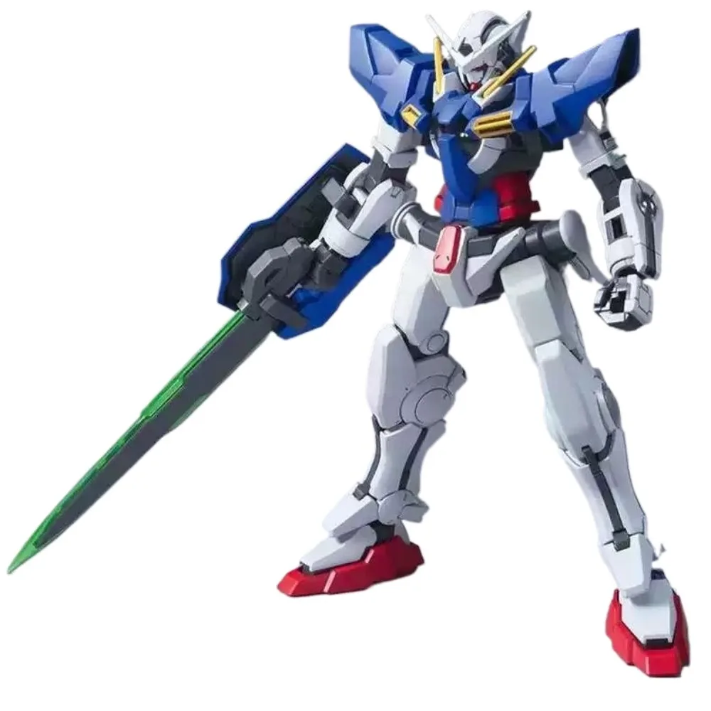 バンダイオリジナル HG GN-001 ガンダムエクシア/GN-001RE2 ガンダムエクシア REPAIR2 アニメアクションフィギュアおもちゃ子供のためのギフトモデル装飾品