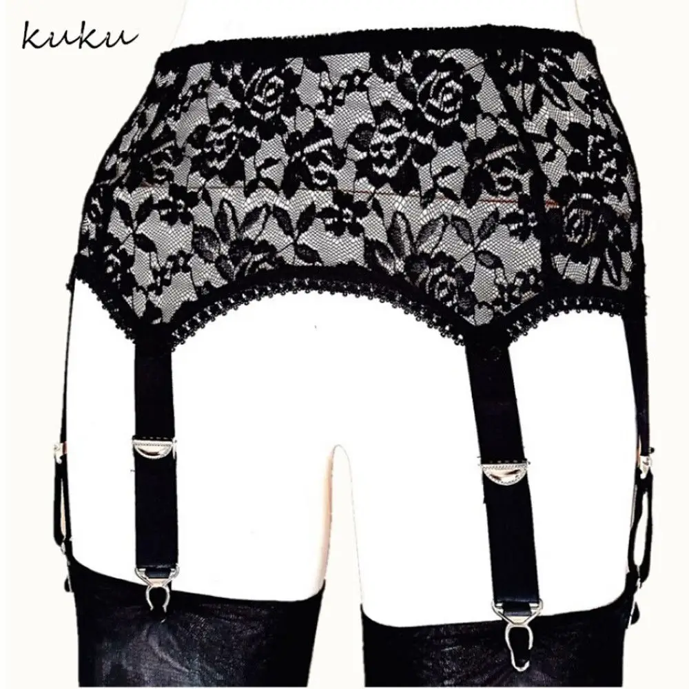 Ladies Sexy Garters Lace Stocking Sexy Garters Lace High Waist Garter Lingerie Belt Suspender