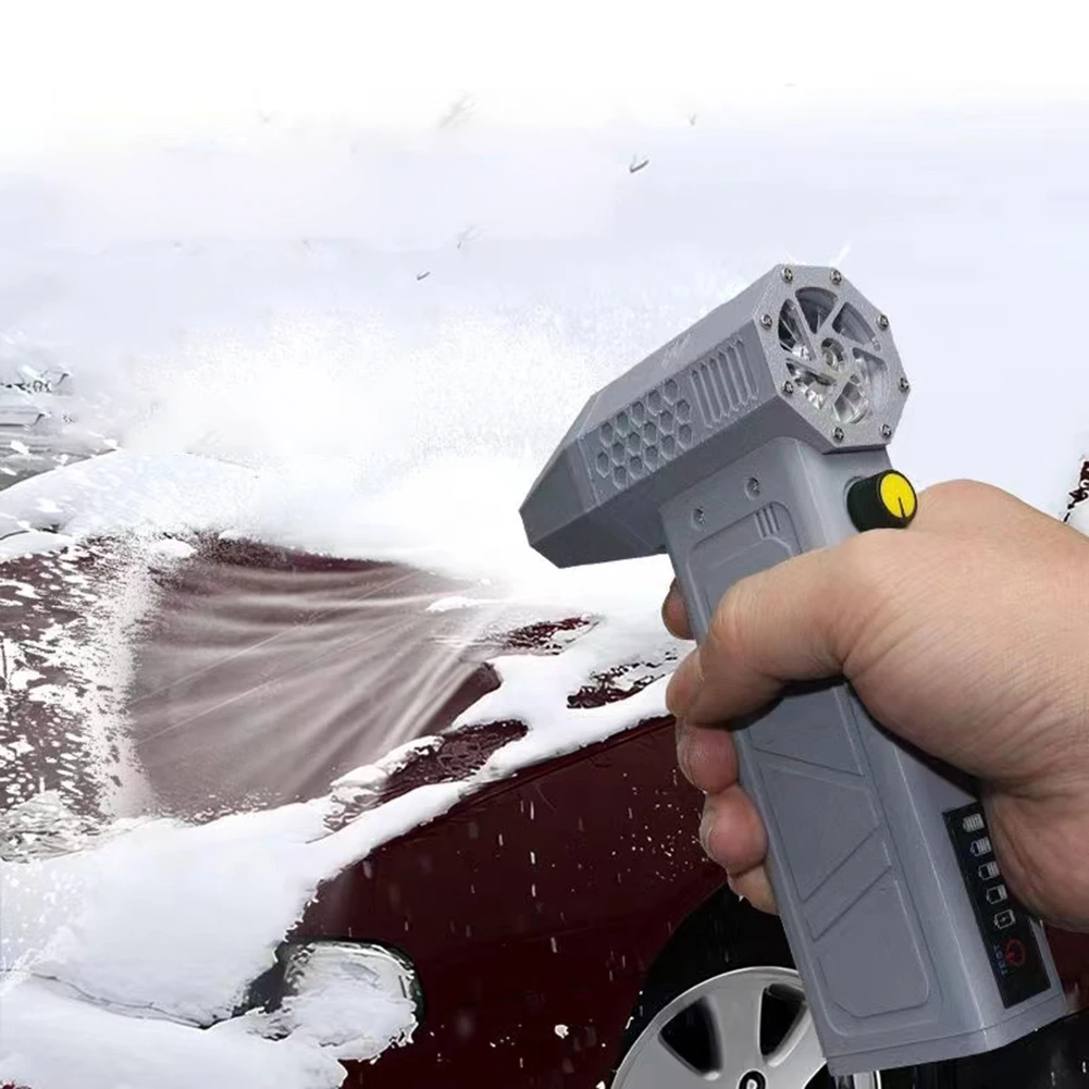 مروحة توربو نفاثة صغيرة مع شاشة عرض كهربائية ، منفاخ غبار بمحرك بدون فرش ، منفضة هواء للشحن من النوع C ، منظف لوحة مفاتيح كمبيوتر ، دورة في الدقيقة