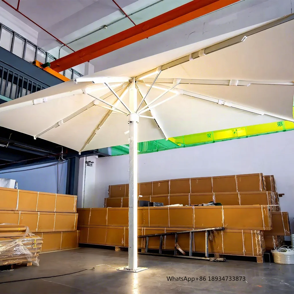 

3*6Meter Outdoor Large Umbrella Hotel Umbrella Luxury Parasol Pagoda Resort Umbrella Outdoor Parasol