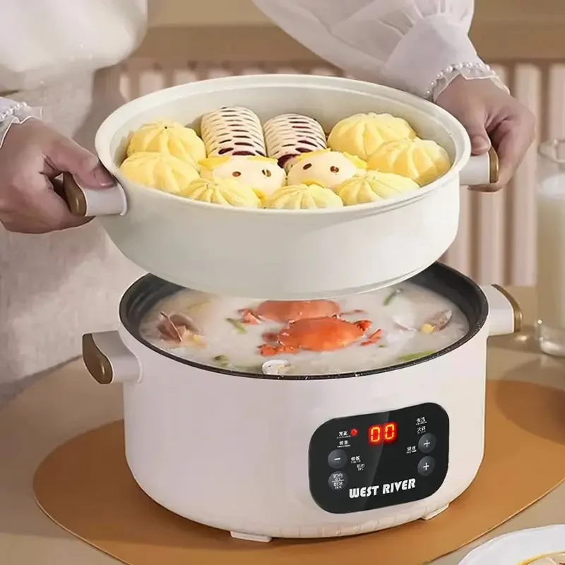 220V German Original Electric Hot Pot Multi Cooker Non Stick Steaming Frying Cooking BDL