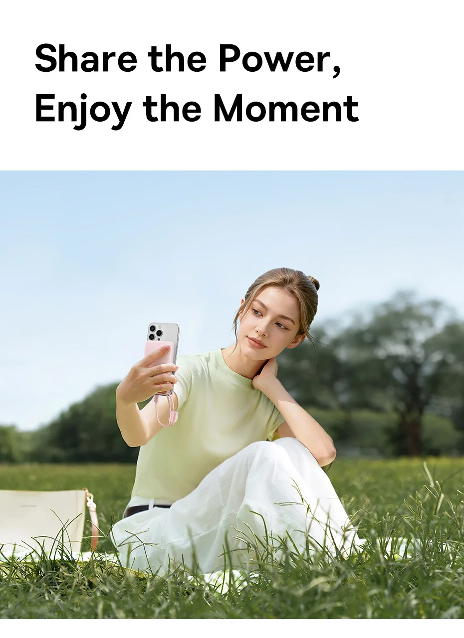 Baseus 10000mAh Power Bank 22.5W beépített kettős USB-C kábel vékonyabb gyors töltés iPhone 17 Pro Max Samsung S25 Xiaomi Poco