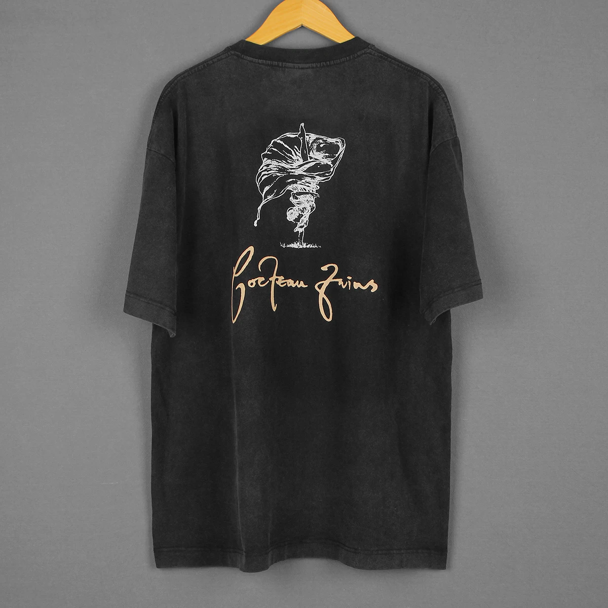 Cocteau Twins T-Shirt Treasure 4Ad  Robin Guthrie Elizabeth Frazer This Mortal Coil Washed Long Sleeves Cotton Tee Shirt Clothes