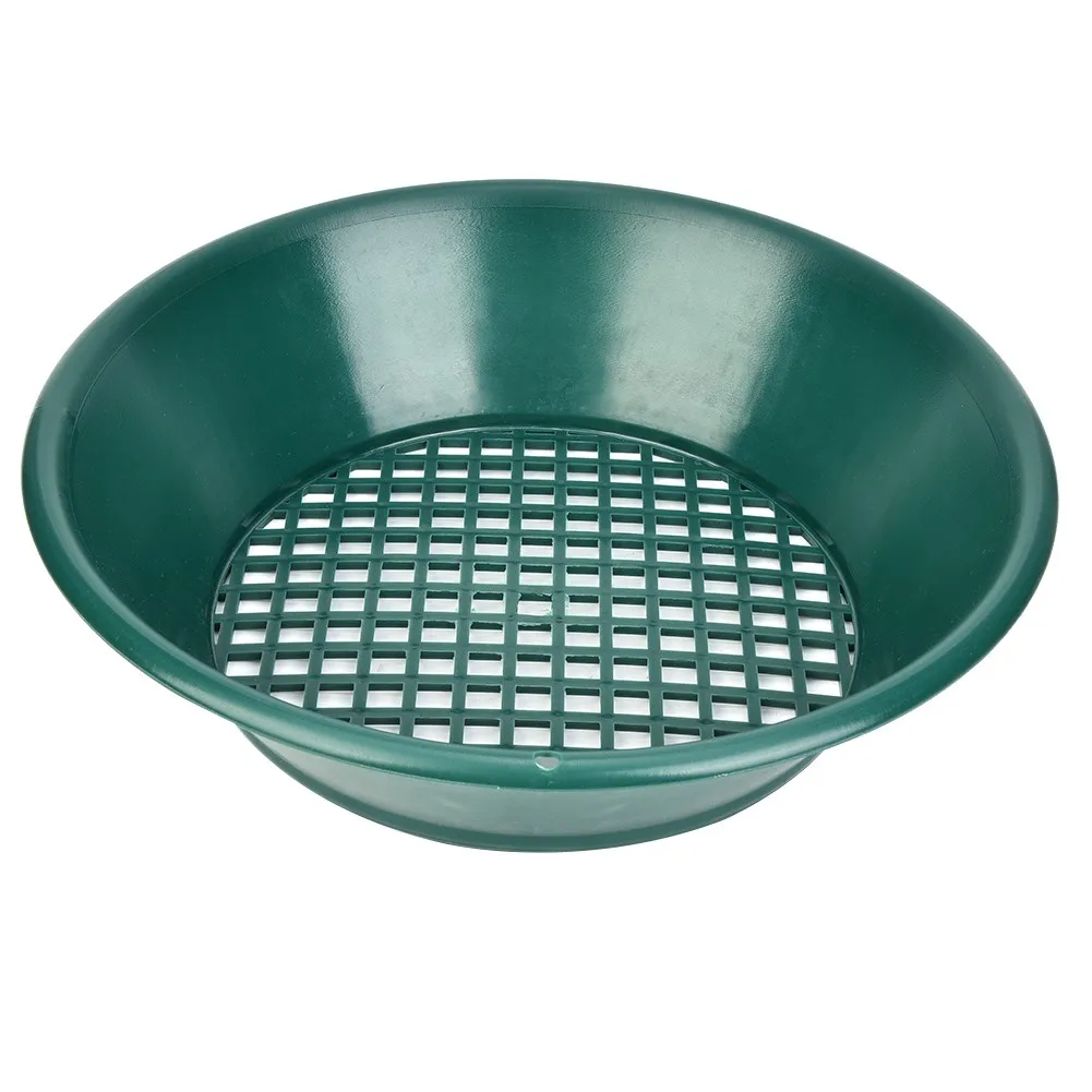 Gold Pan Panning Classifier Mesh Screen Mining Sifter Metal Detecting Tool NEW