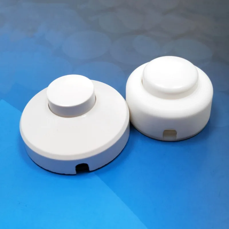 

2 шт./лот 3A 250 В 317 торшер, ножной переключатель включения/выключения, полуполудочная круглая кнопка сброса ног, онлайн-переключатель, высококачественные аксессуары для самостоятельного изготовления