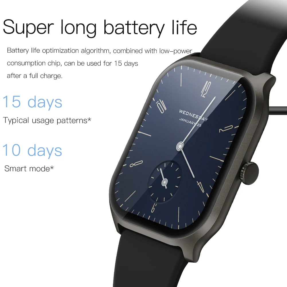Waterproof smart watch in swimming pool