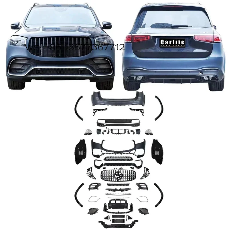 

Car Body Kit GLS X167 2019 2020 2021 2022 2023 Year Facelift GLS63 Coupe with Bumper Upgrade GLS63 Model